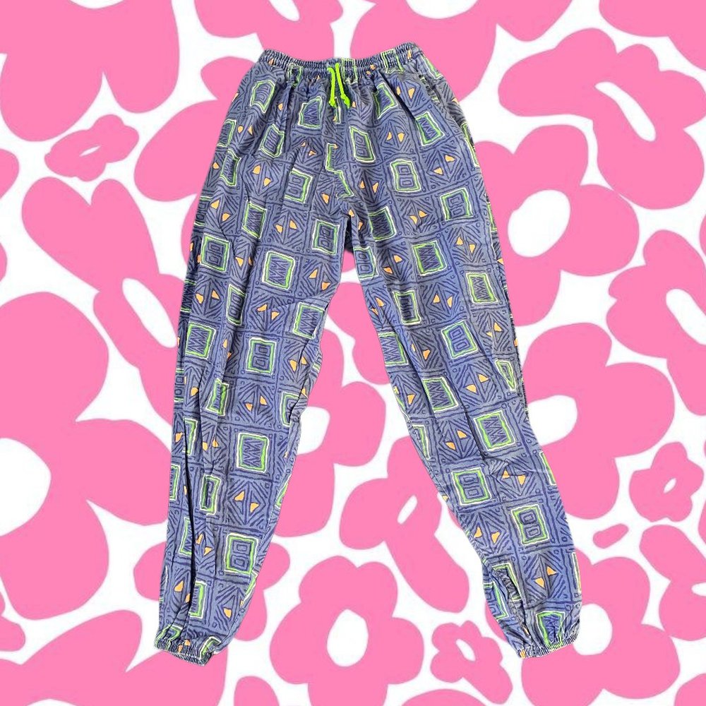 Vintage 90's Style Pacific Heat Joggers